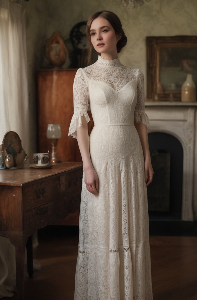 Vintage-Inspired Lace Dream