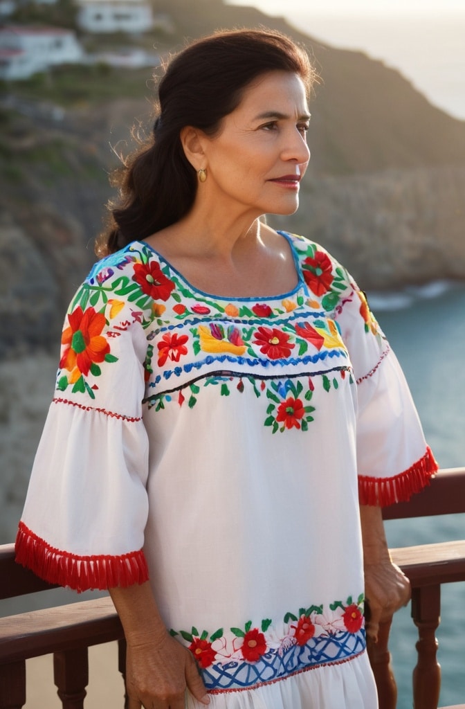 Embroidered Cultural Dress