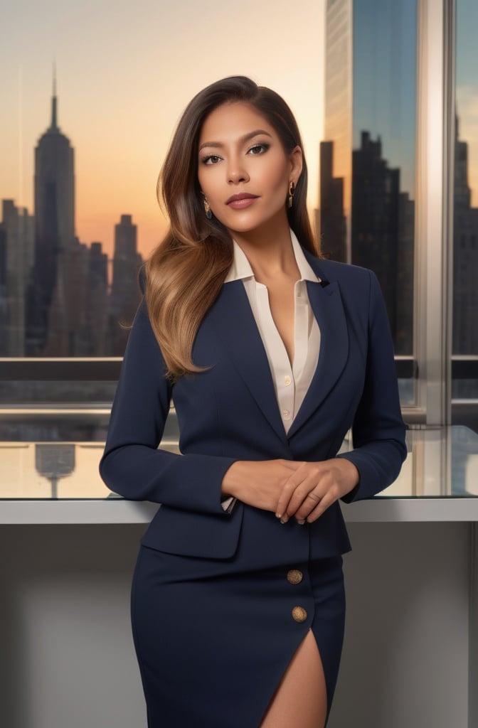 The Business Mogul Power Look