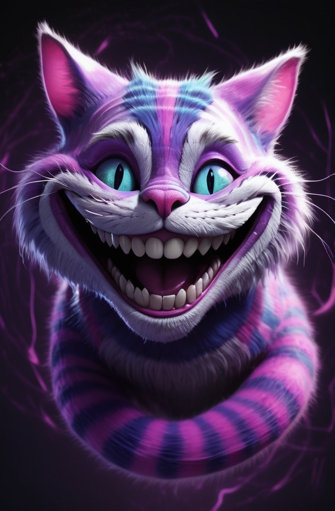 Cheshire Cat's Smile Only