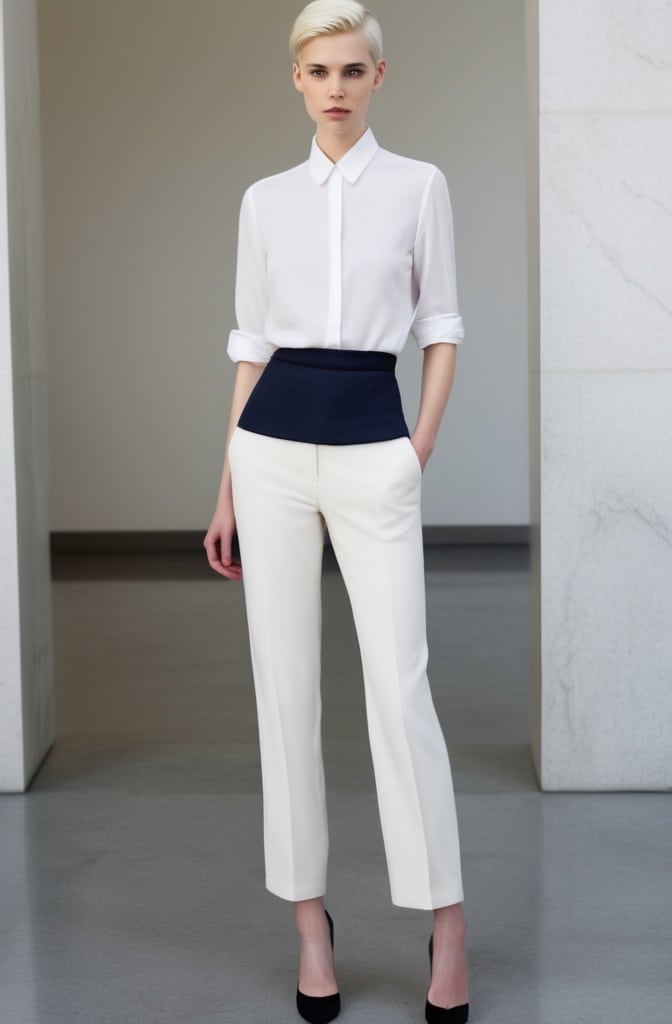 Modern Trouser Ensemble