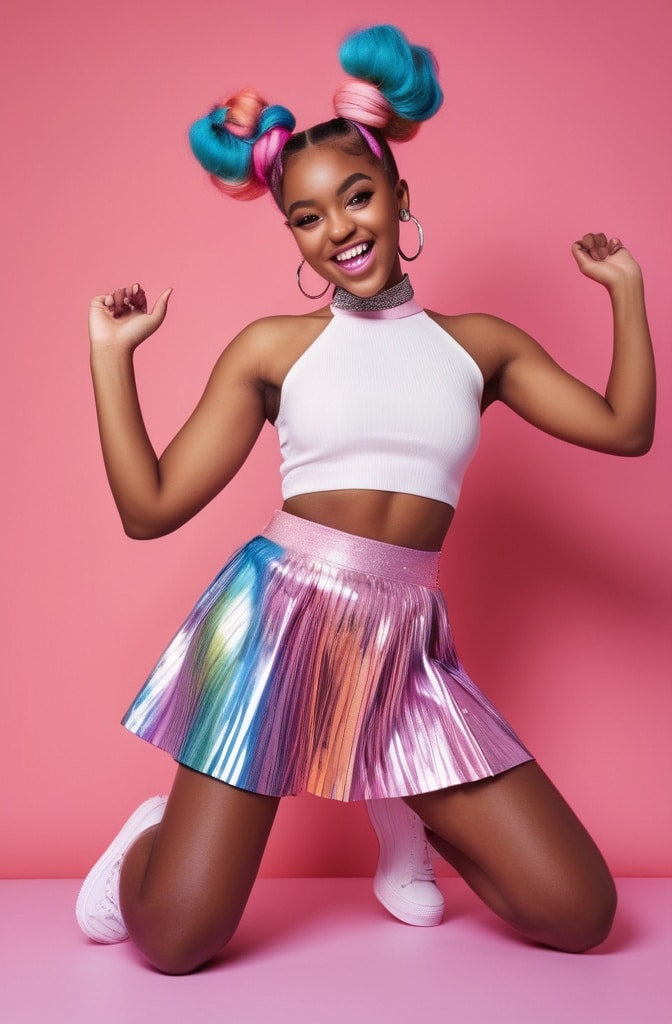 Space Buns and Platform Trainers