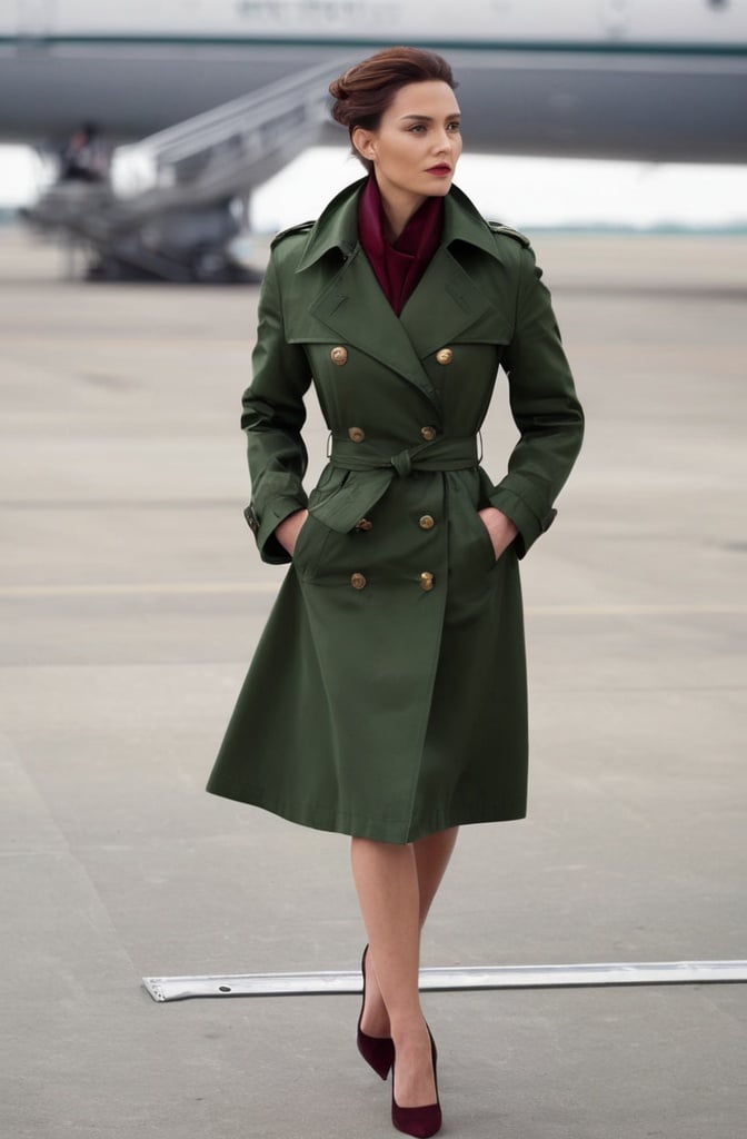 The Statement Trench Coat