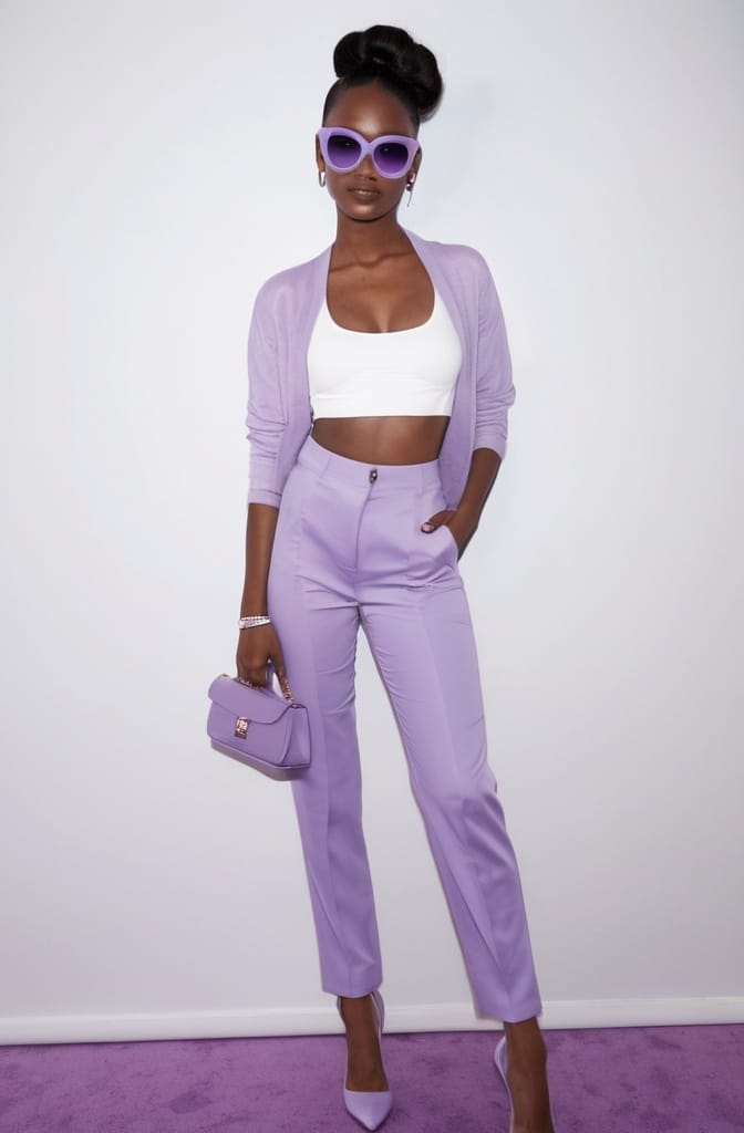 Monochromatic Pastel Looks