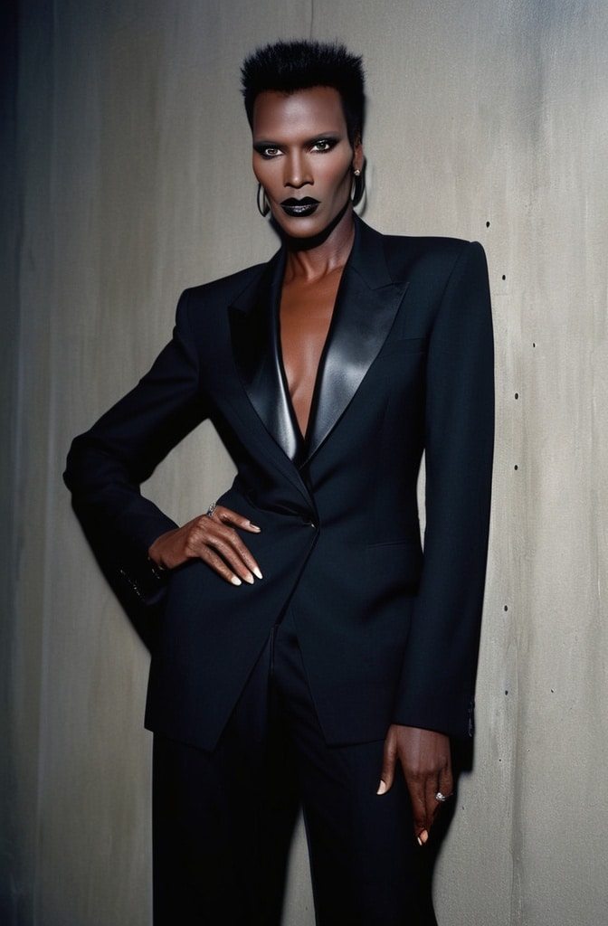 Grace Jones's Architectural Edge