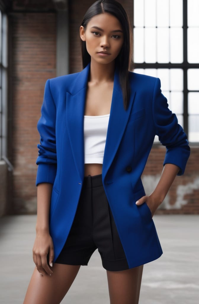 Statement Blazer & Simple Base