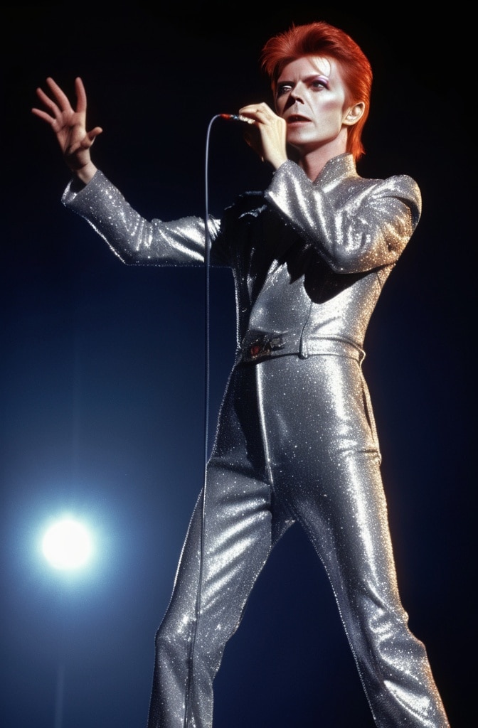 David Bowie's Glam Rock Androgyny