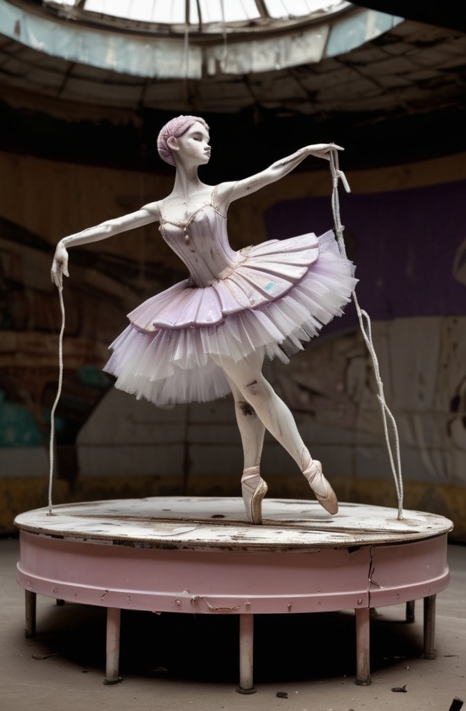 The Broken Ballerina Music Box
