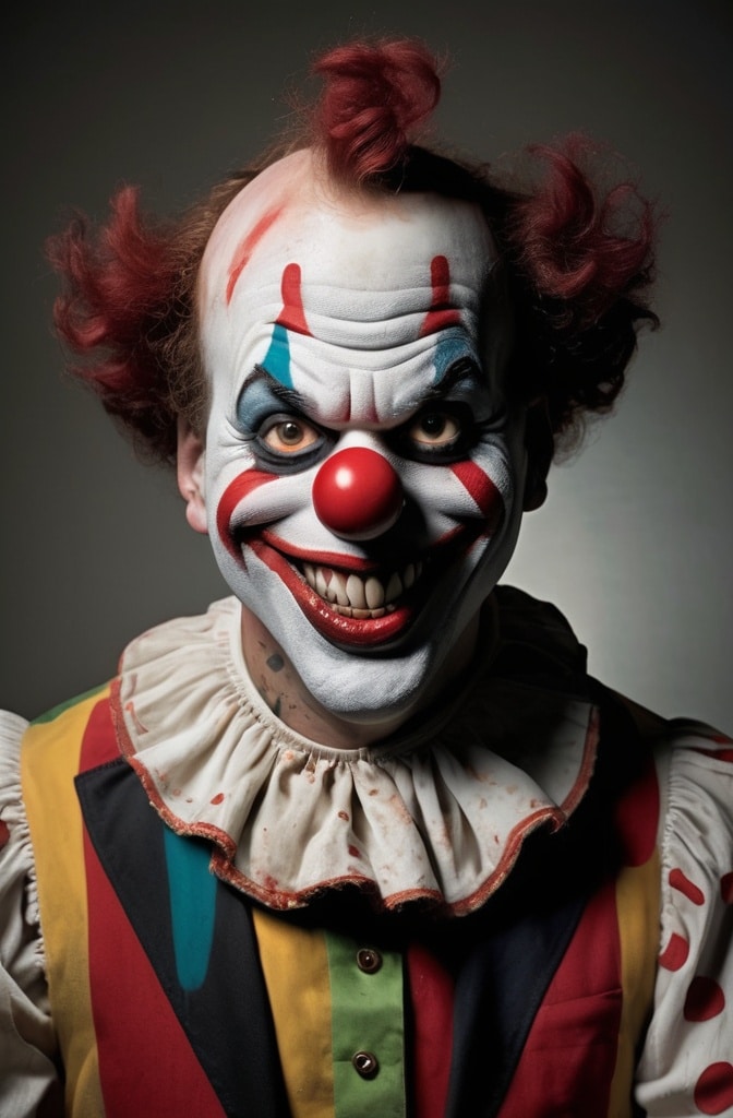 The Two-Faced Clown