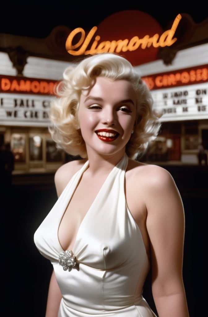 Marilyn Monroe's Bombshell Glamour