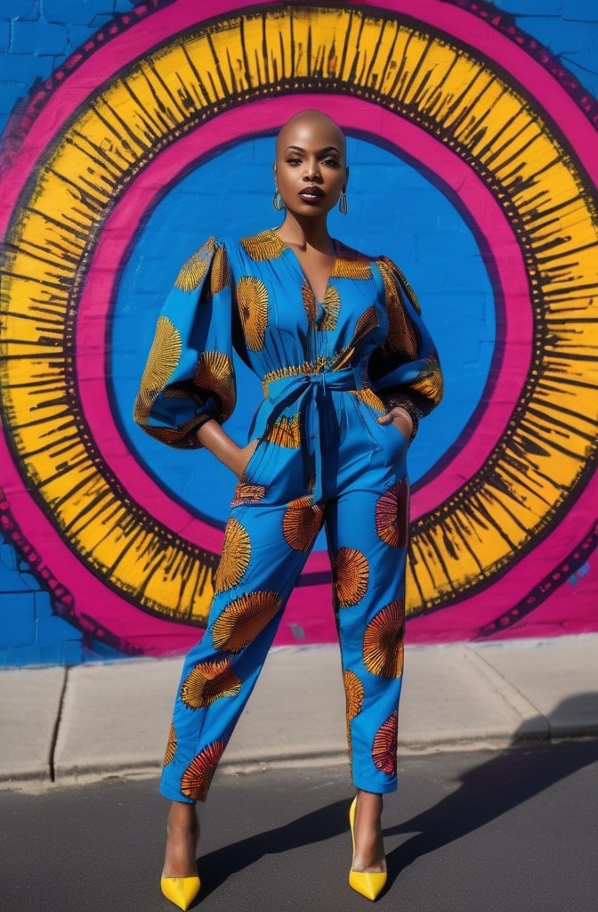 African Wax Print Boldness