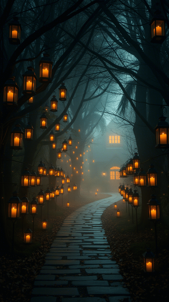 Candlelit Lantern Forests