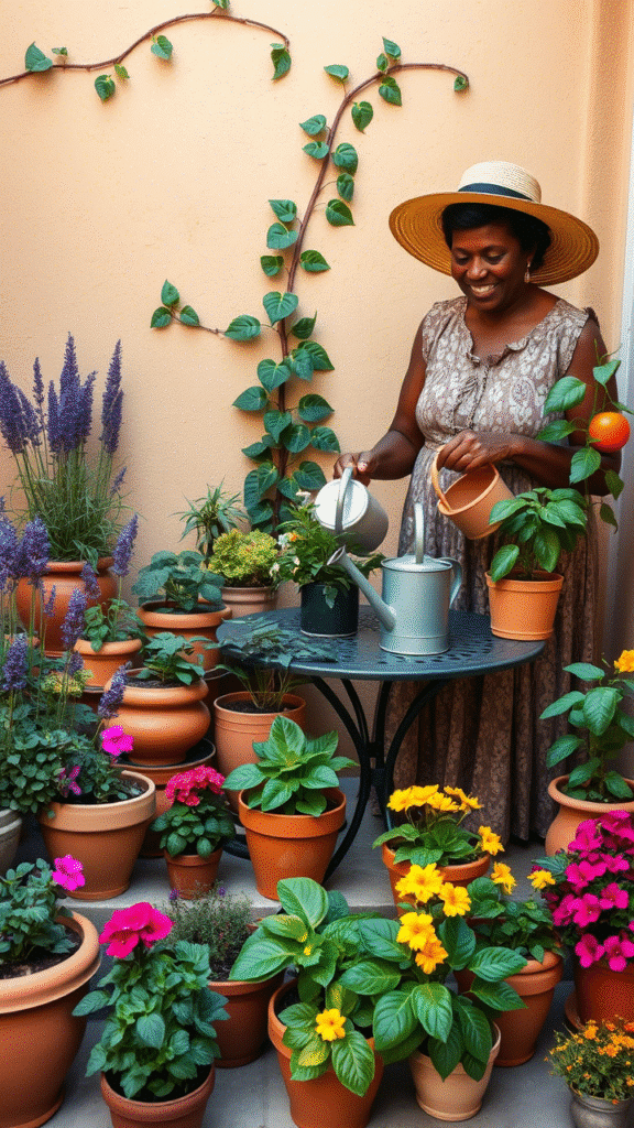 Container Garden Clusters