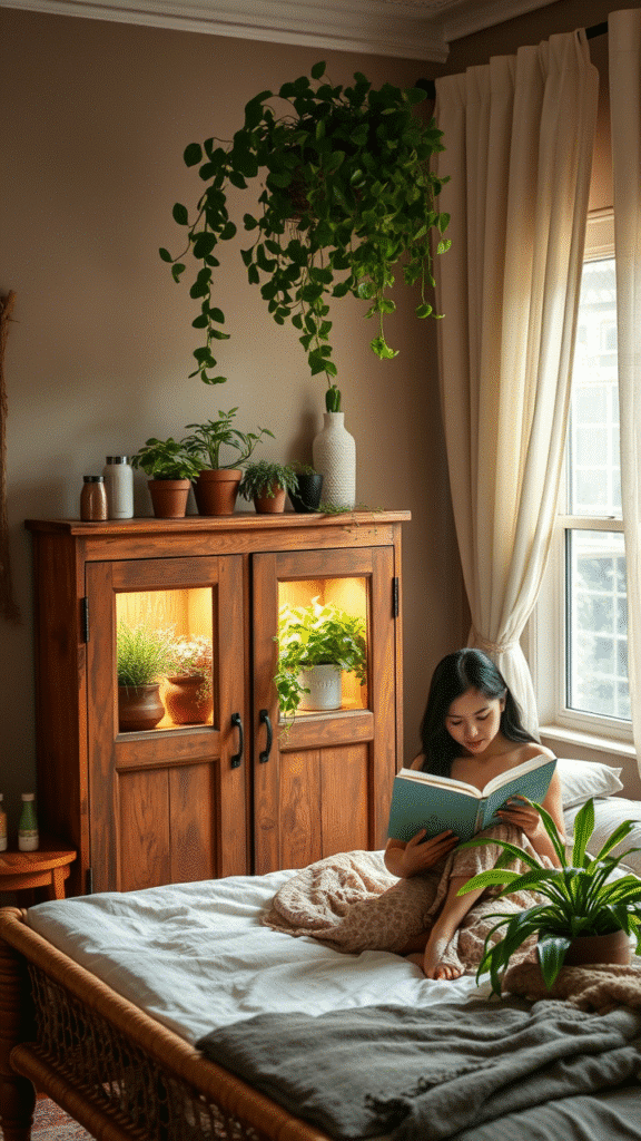 Bedroom Air-Purifying Station