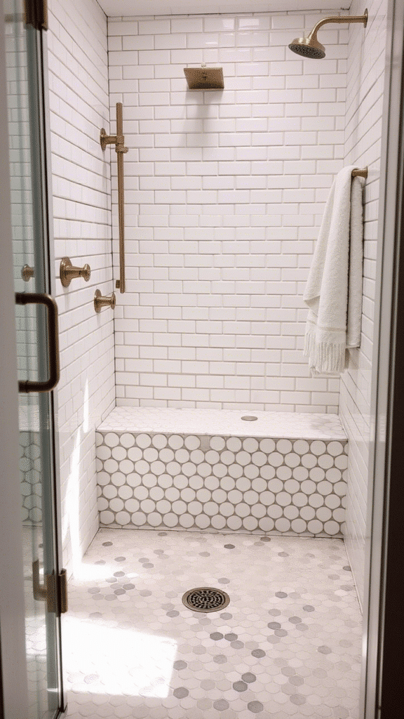 Penny Tile Shower Floors