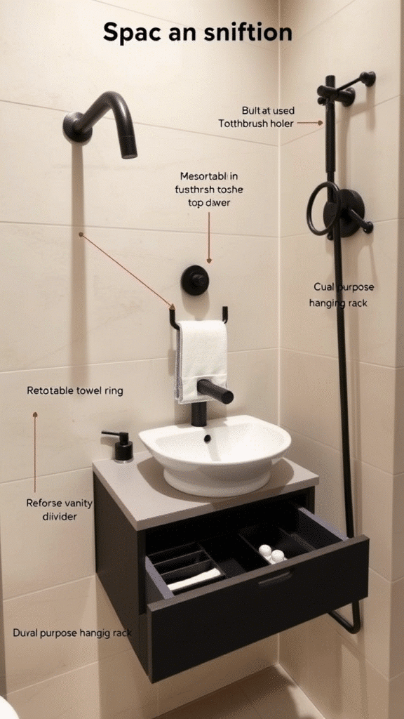 Choose Space-Saving Hardware and Accessories