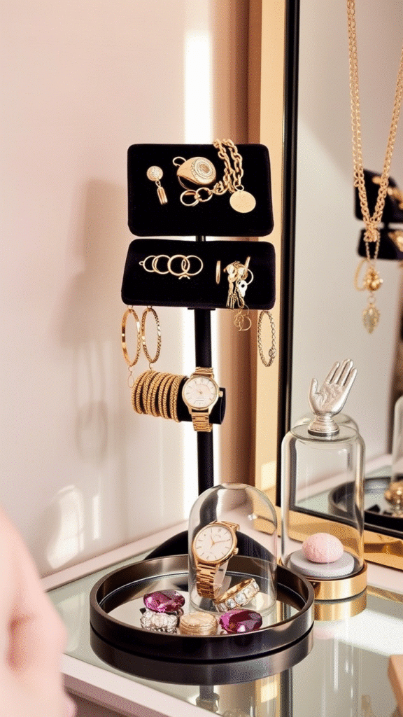 Design a Jewelry Display Corner