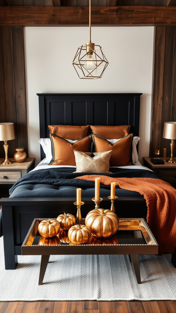 Copper and Brass Metallic Accents