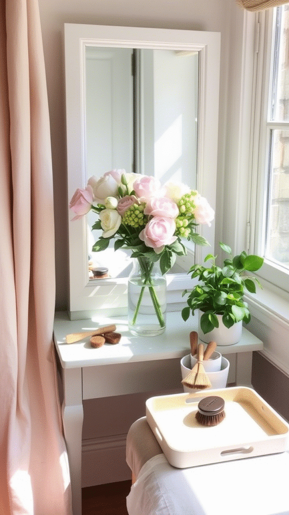 Add Life with Fresh Flowers or Plants