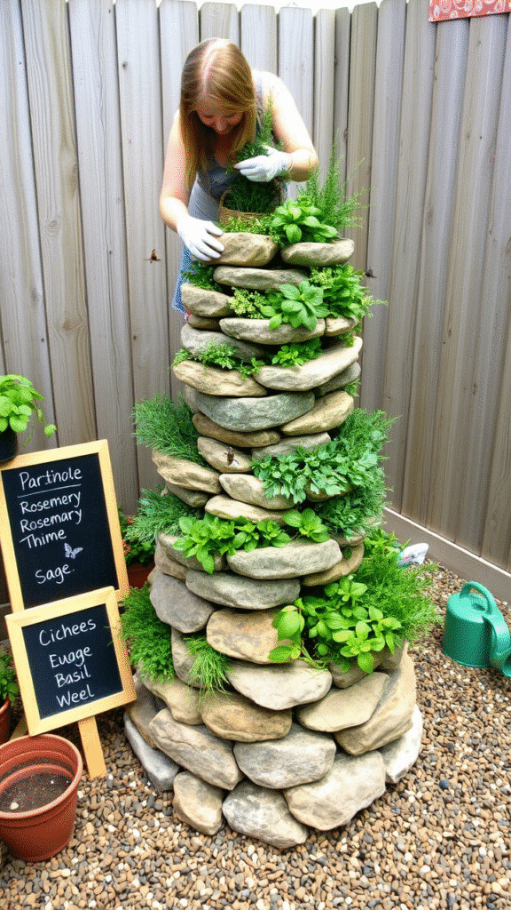 Herb Spiral Gardens
