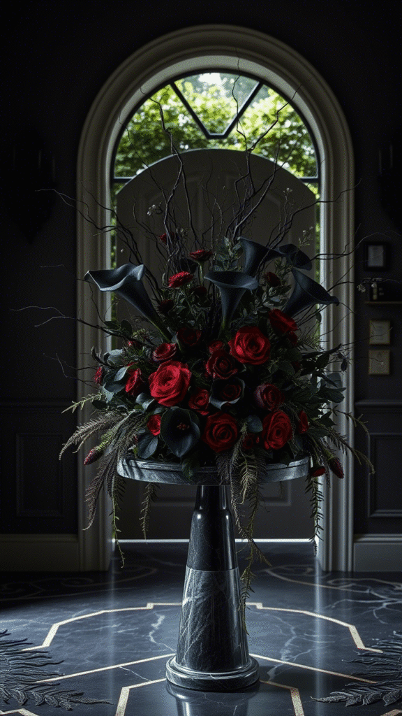 Gothic Botanical Arrangements