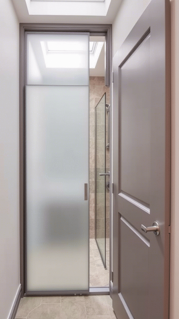 Install Pocket Doors to Eliminate Swing Space
