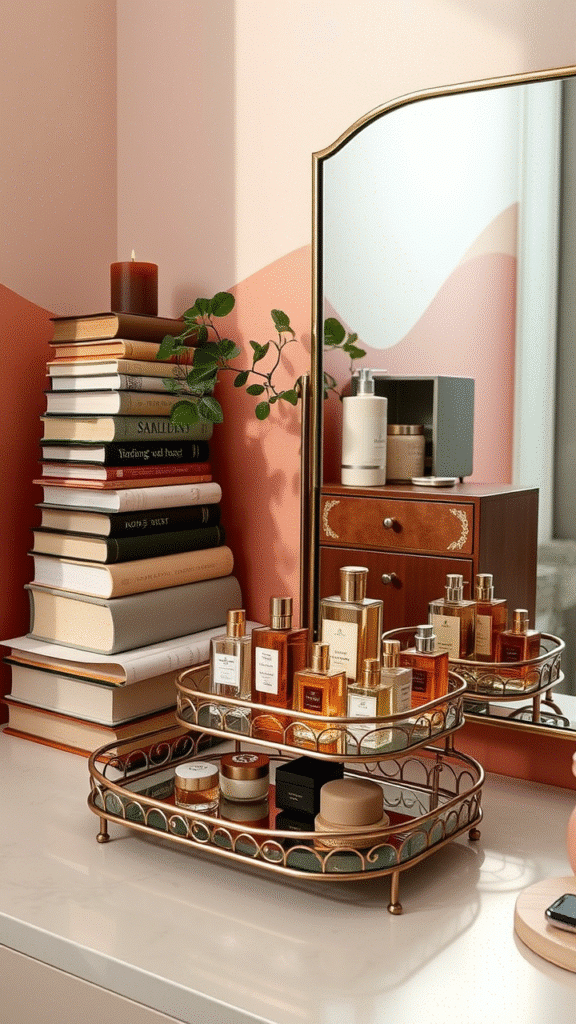 Create Height Variation with Tiered Displays