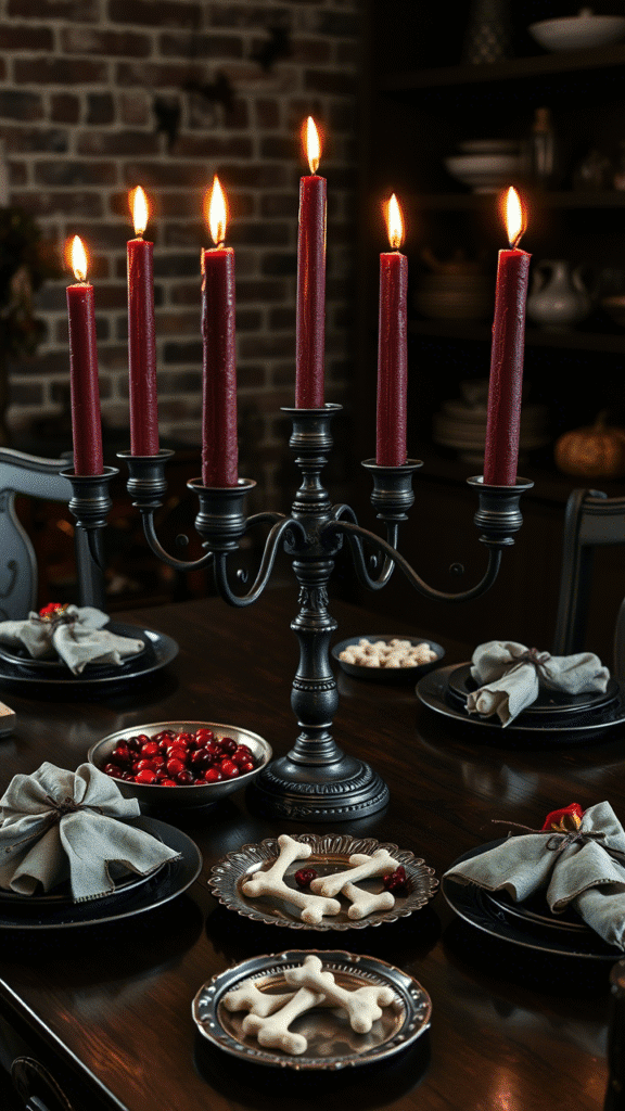 Candelabra Centerpieces