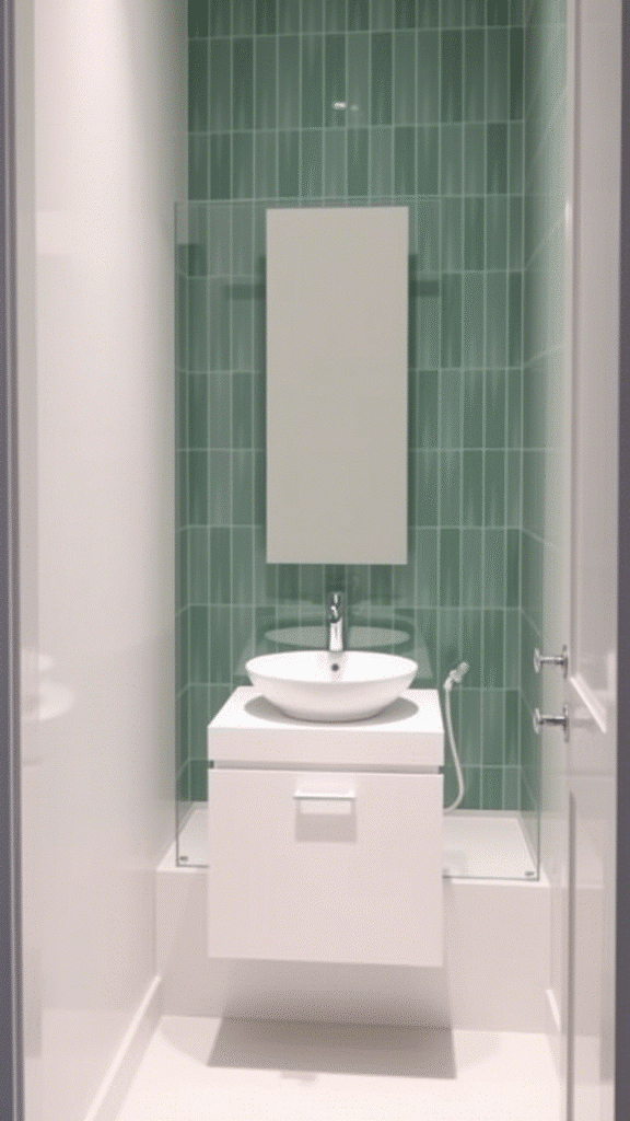 Create Visual Height with Vertical Tile Patterns