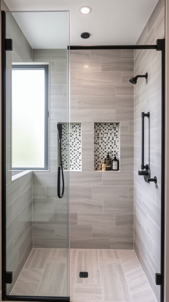 Built-In Shower Niches