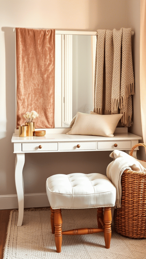 Play with Textures Through Fabric and Textiles