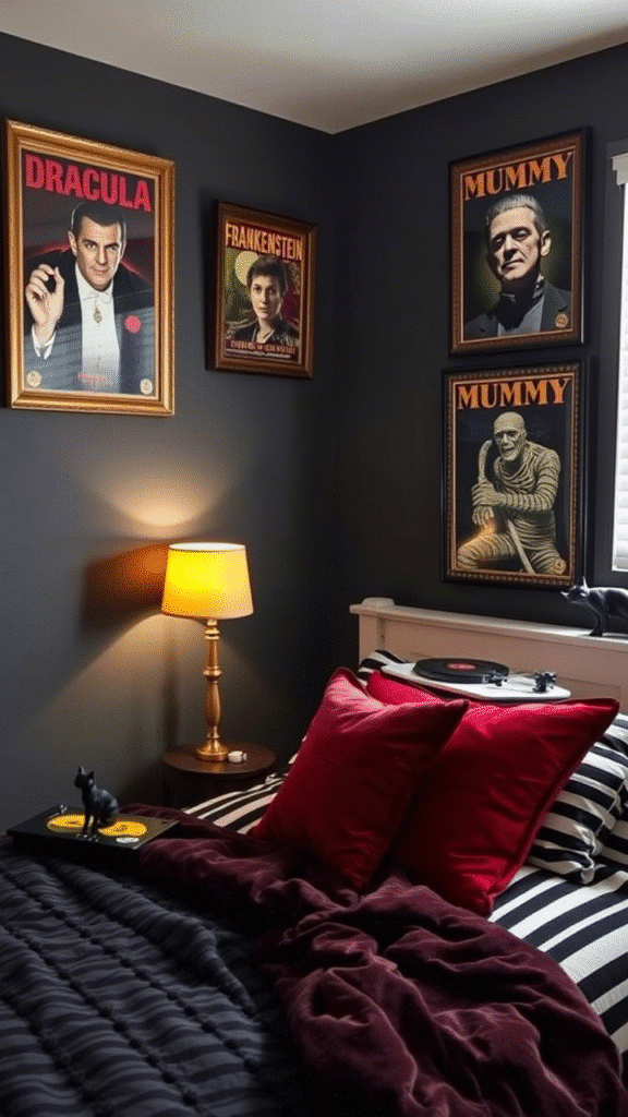 Vintage Horror Movie Posters as Art