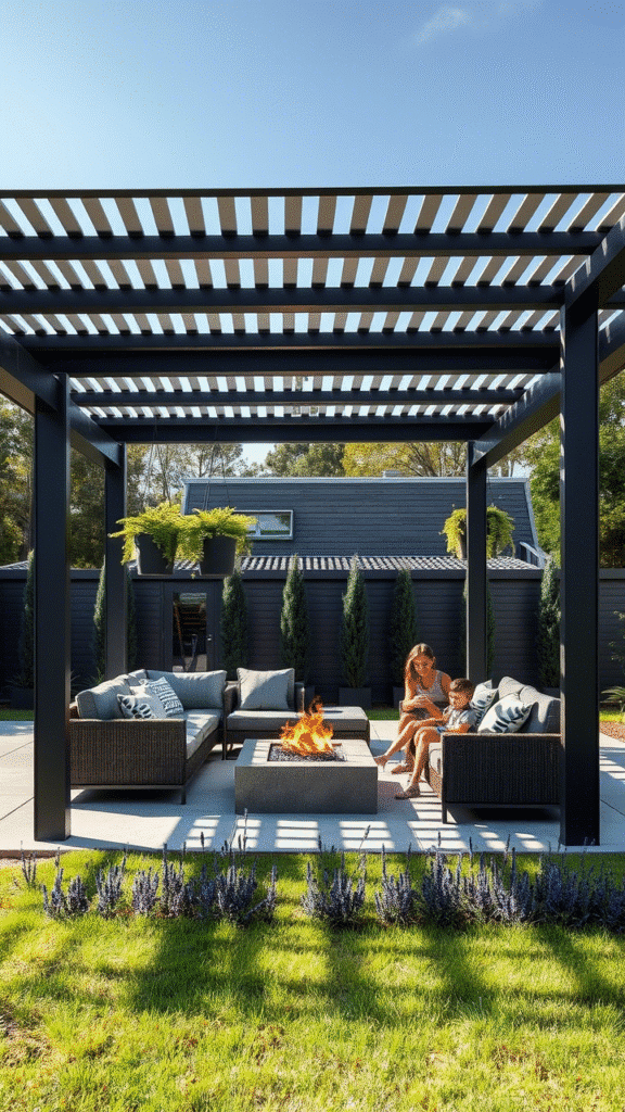 Modern Pergola Perfection