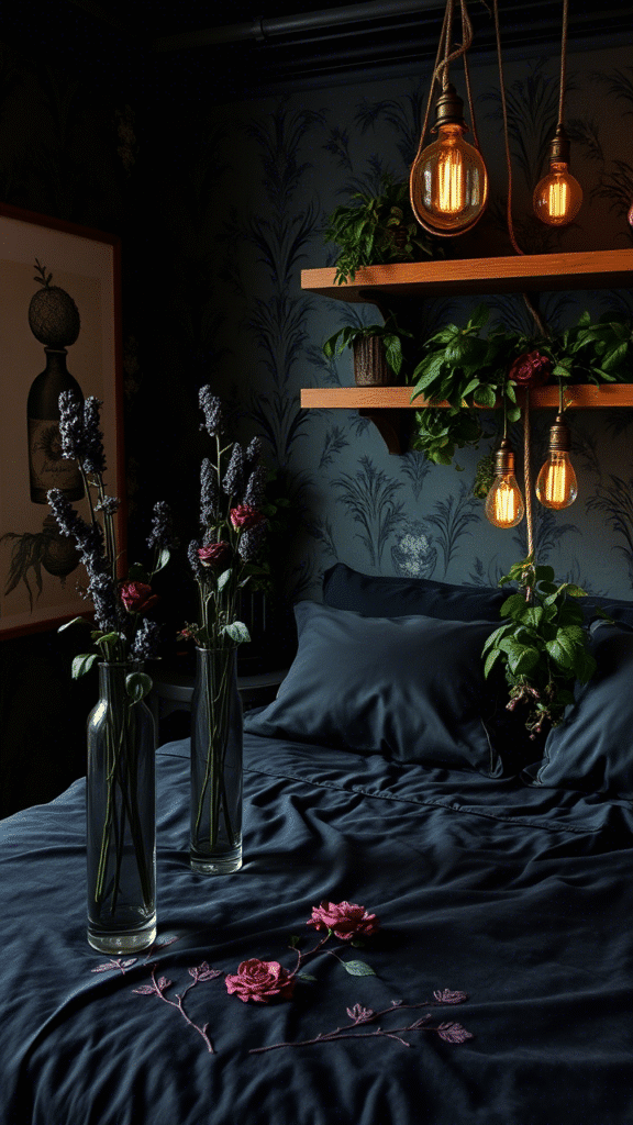 Botanical Elements with a Dark Twist