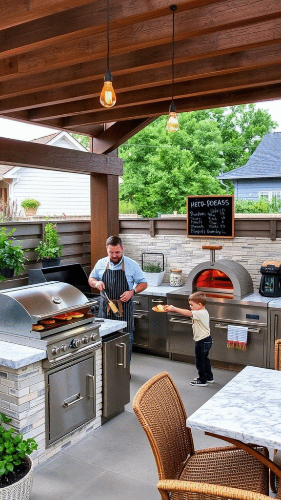 Outdoor Kitchen Extensions