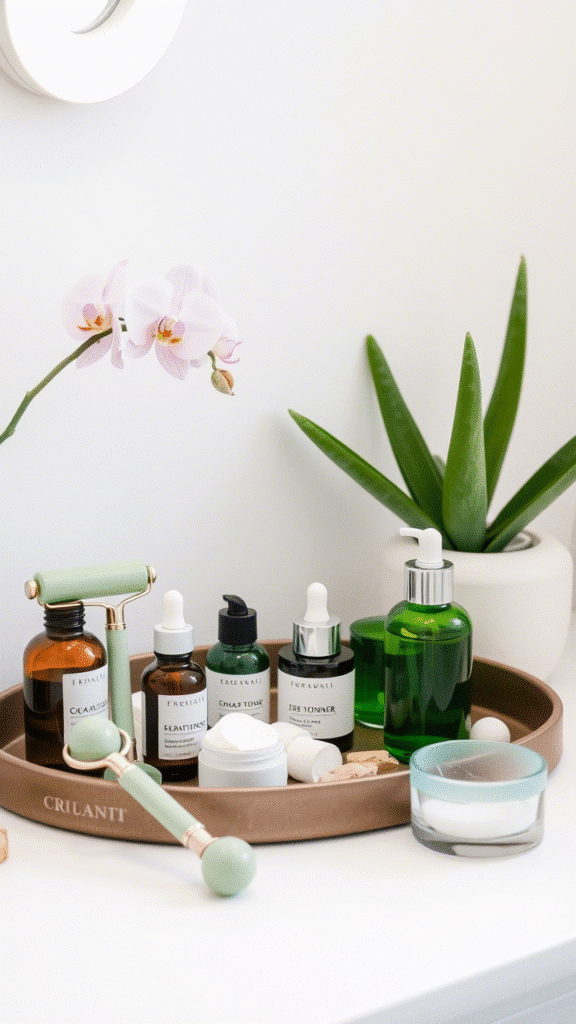 Create a Skincare Station