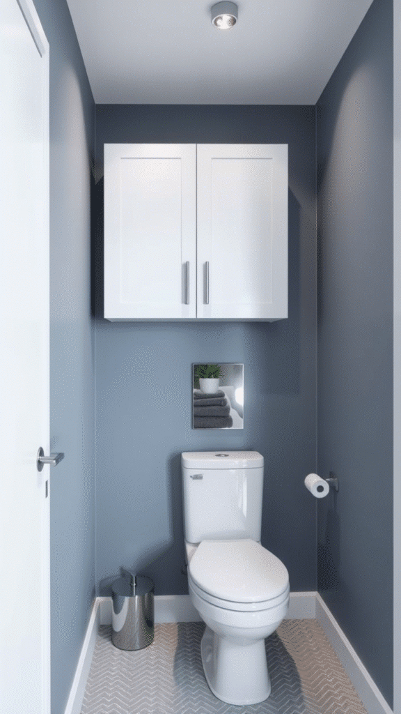 Floating Over-Toilet Cabinets